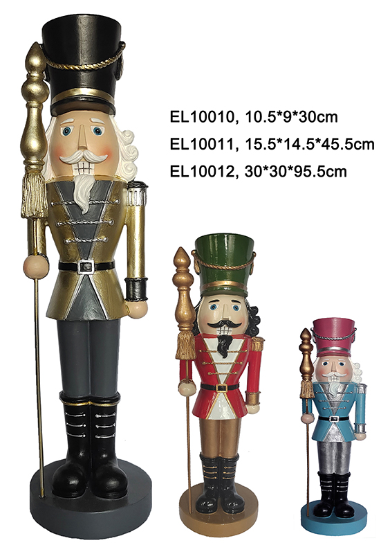 10 Χειροτεχνίες από ρητίνη Classic Nutcrackers Soldiers (4)