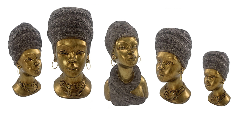 6Africa Lady bust decor (5)