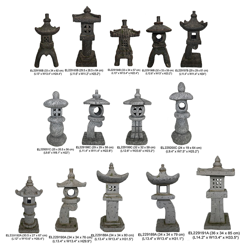 7 Garden Pagoda Statues (13)
