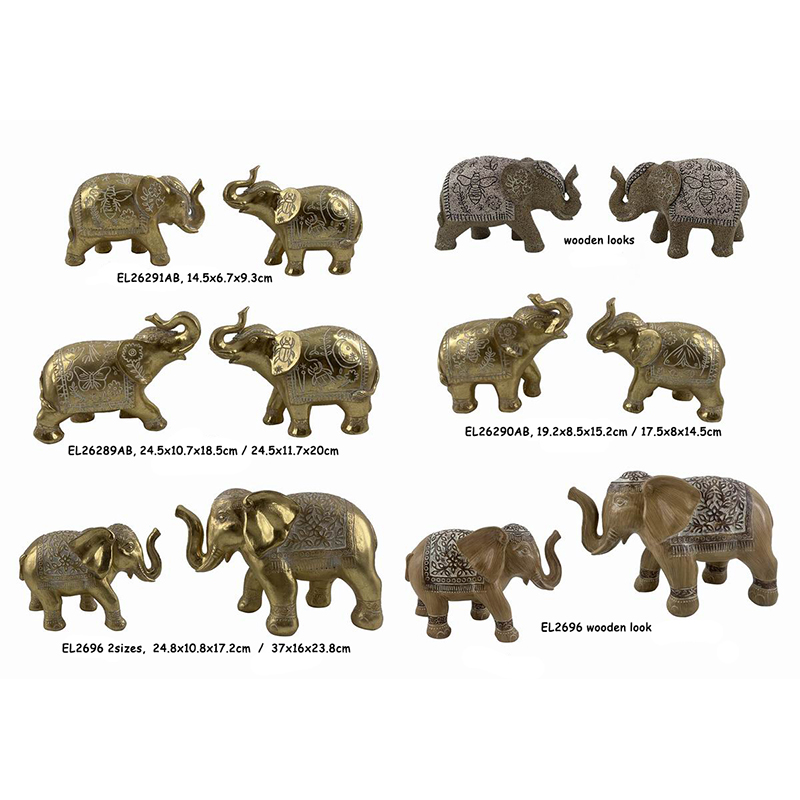 Figurines d'éléphants (3)