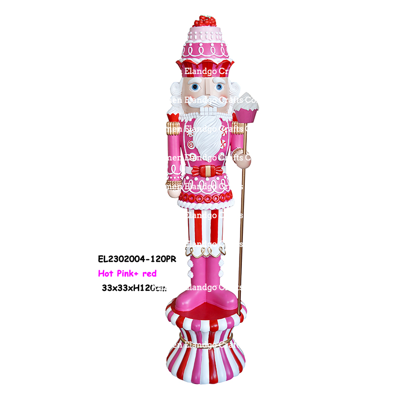 Hânmakke Hars Sweetness Nutcrackers Krystdekoraasjes Seizoensdekor Nij ûntwerp (4)