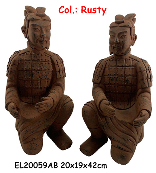 25Clay Chinese Terra-cotta Warriors statues (5)