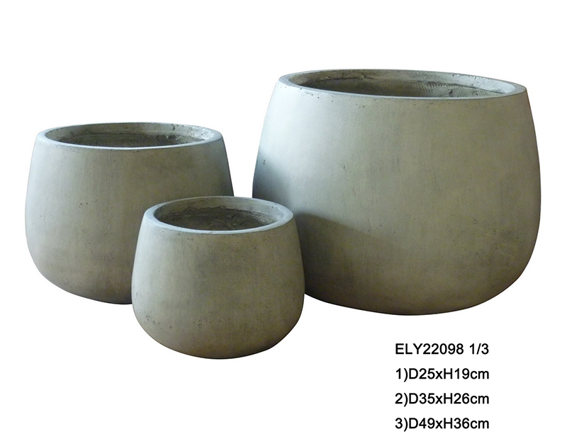3Low bowl flowerpots (4)