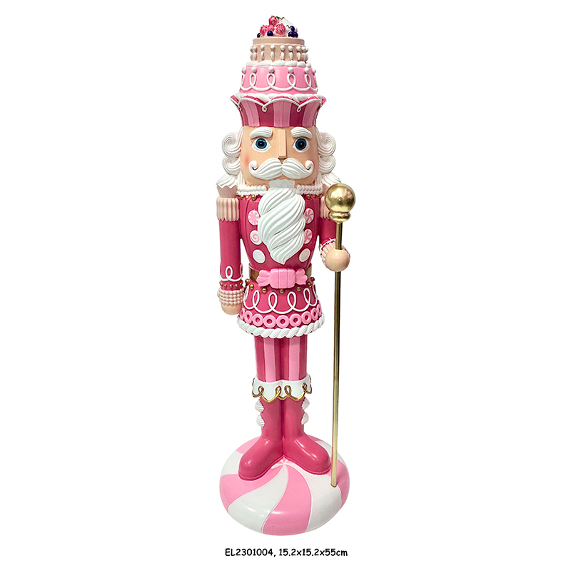 Berry Merry Soldiers Lightweight Resin Nutcracker 55cm Height Table-top decoration (4)